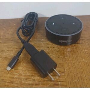 Amazon Echo Dot 2nd Gen Alexa Smart Speaker w/ Cord (RS03QR) Tested & Reset